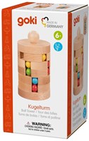Goki Tour des billes puzzle 3D en bois jouet éducatif enfants-3