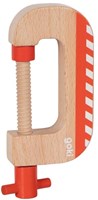 Goki serre-joint en bois jouet outil multicolore-2
