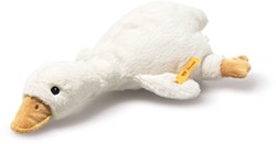 Steiff peluche oie Gilda hochet 21 cm blanc jouet bébé