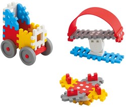 Mini Waffle - 35 Pcs Constructor, Blue