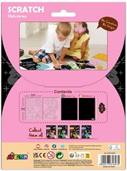 Avenir Scratch Art licorne - set créatif de gravure pour enfants