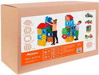 Marioinex jouet de construction Waffle Maxi 32 pièces - jeu de construction coloré