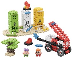 Mini Waffle - City Firefighting 148 Pcs