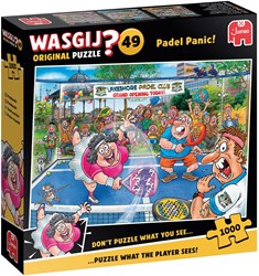 Wasgij Original 49 - Padel Paniek! - 1000st.