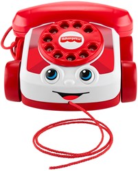 Fisher Price - Mattel 80th Anniversary Ruby Red Chatter Phone