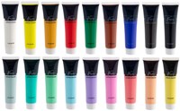 Acrylverf Primaire en Pastelkleuren, 18 x 36 ml-2