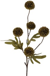 Roberts Collection fleur artificielle branche pompon 52cm décorative verte
