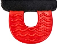 Mom's Care jouet de dentition bébé chien Jami noir-blanc avec couineur-3