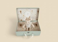 Egmont Toys peluche girafe Leonie coffret cadeau bébé coton bio