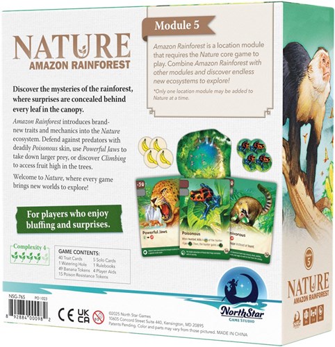 Asmodee jeu de société Nature Amazon Rainforest extension jeu éducatif-3
