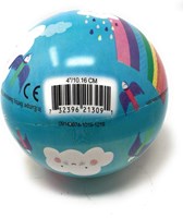 Crocodile Creek ballon de jeu rêves arc-en-ciel 11 cm jouet coloré-2