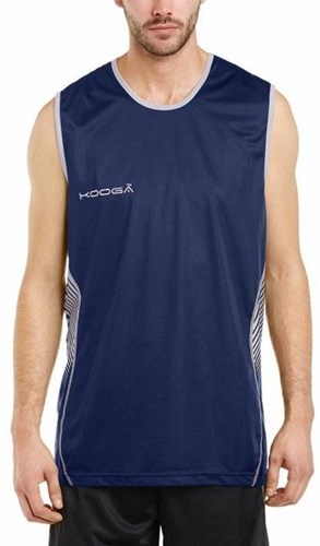Kooga chemise de rugby Muscle Vest bleu - maillot enfant sportif M