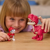 Paw Patrol dinosaure jouet avec sons et figurine Marshall-3