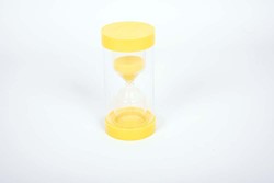 TickiT COLOURBRIGHT SAND TIMER 3 MINUTES JAUNE
