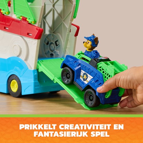 Paw Patrol jouet QG Dino Mobile 2-en-1 avec lumière et son-3