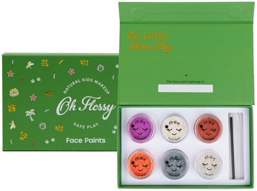 Oh Flossy set de maquillage visage Wild Wonders pour enfants