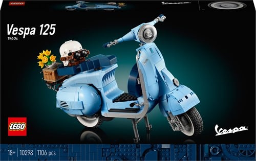 LEGO Vespa 125 set de modèle scooter à construire pour adultes - 10298-2