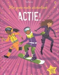 Usborne Le grand livre de stickers de mode: Action. 4+