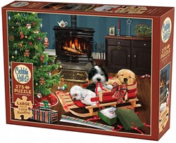 Cobble Hill puzzle 275 pièces - Cadeau de Noël - Puzzle Easy Handling