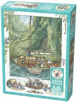 Cobble Hill puzzle 500 pièces - Brambly Hedge aventure en train puzzle