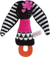 Mom's Care jouet bébé anneau de dentition et lapin sensoriel