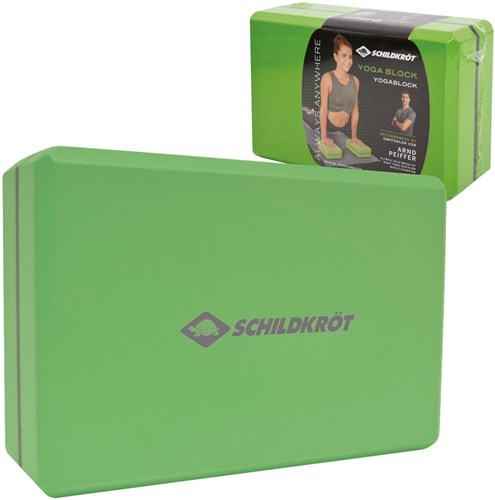 Schildkröt bloc de yoga vert - accessoire fitness pour yoga et pilates