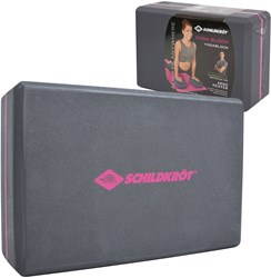 Schildkröt bloc de yoga gris - accessoire fitness pour yoga et pilates