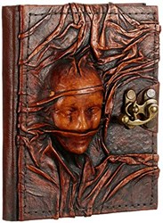 Kids at Work carnet en cuir A5 avec visage 3D - jouet créatif