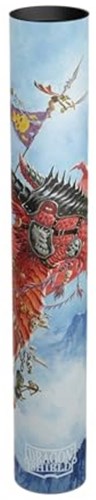 Asmodee tapis de jeu Dragon Shield The Raid avec tube de rangement - accessoire cartes-2