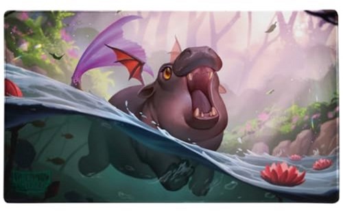 Asmodee tapis de jeu Dragon Shield The Snortle avec tube de rangement - accessoire cartes