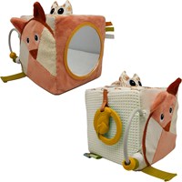 Dolce Toys Cube d'activités Earth - Fiona Fox & Oliver Owl