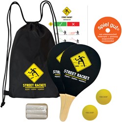 Schildkröt Street Racket set - raquettes en bois et balles en mousse