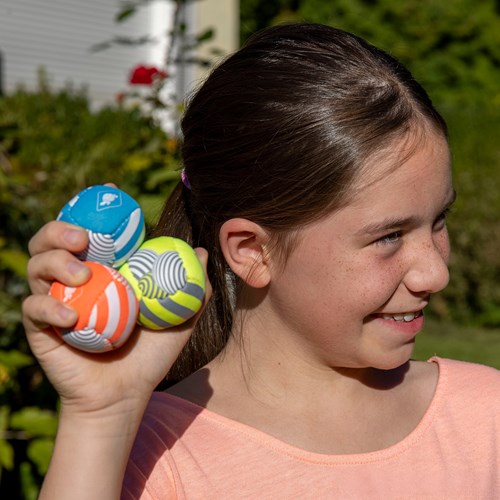 Schildkröt mini balles de jeu en néoprène - jouet résistant à l'eau-2