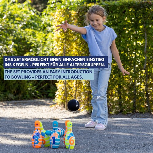 Schildkröt jeu de bowling jouet - Néoprène, coloré et résistant à l'eau-3