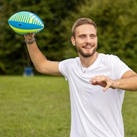 Schildkröt ballon de football américain néoprène taille 6 jouet résistant à l'eau-3