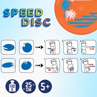 Schildkröt frisbee Speed Disc plage 25cm jouet flexible-3