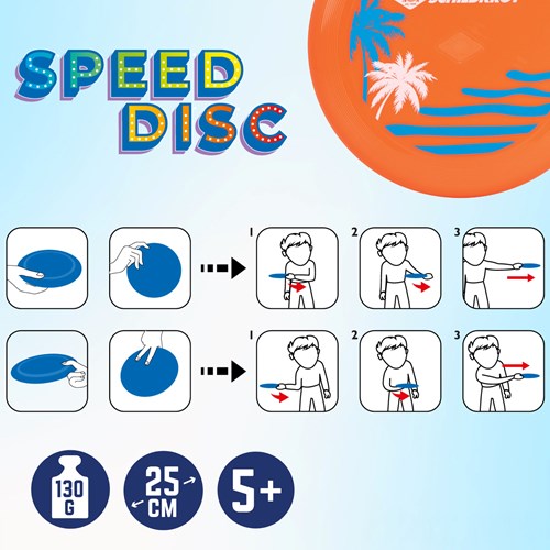 Schildkröt frisbee Speed Disc plage 25cm jouet flexible-3
