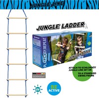 Schildkröt Jungle Line échelle à corde pour jeux d'extérieur-2