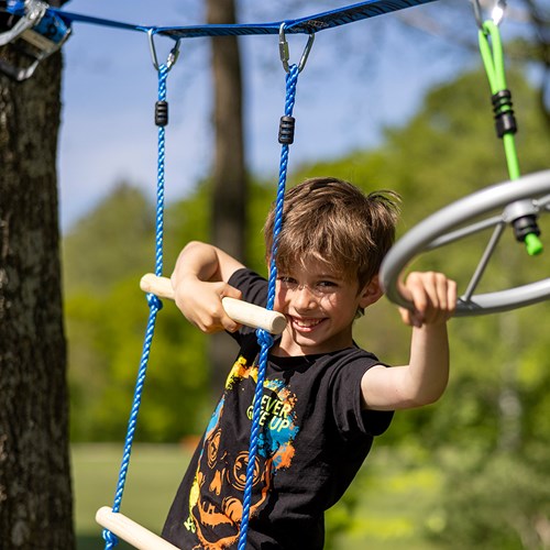Schildkröt Jungle Line échelle à corde pour jeux d'extérieur-3