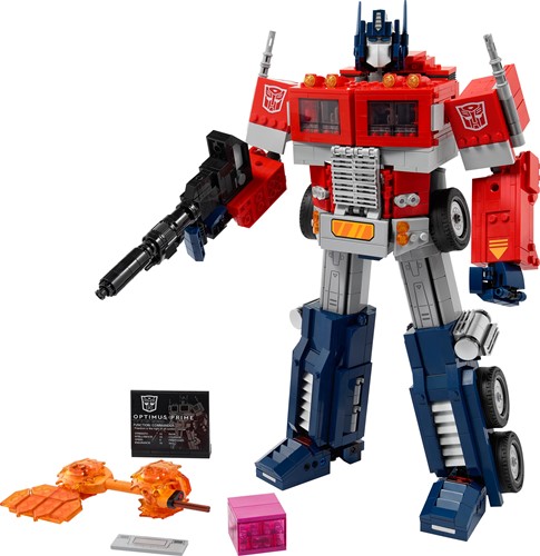 LEGO ICONS 10302 Ensemble Optimus Prime-3