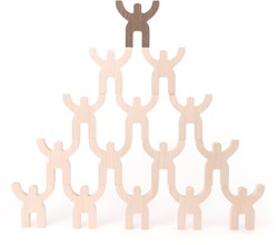 Bajo ensemble de jouets en bois Mendel sons - jouet de construction créatif