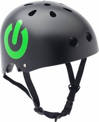 Coconuts casque enfant casque vélo noir on off réglable sûr Black on/off