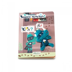 Lilliputiens livre de recherche Marius super-héros - livre interactif pour enfants