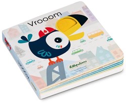 Lilliputiens Vrooom Livre tactile et sonore