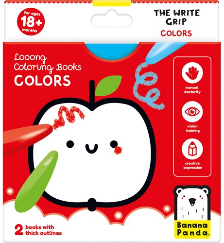 Banana Panda Looong Livre de Coloriage: La poignée d'écriture colore 18+