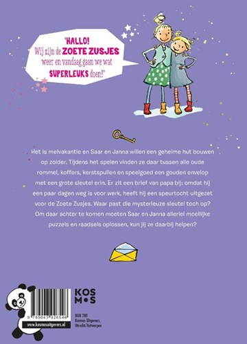 De Zoete Zusjes livre d'aventure chasse au trésor 6+ avec énigmes-2