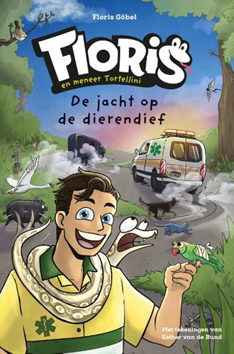 Kosmos livre pour enfants roman graphique La chasse au voleur d'animaux aventure