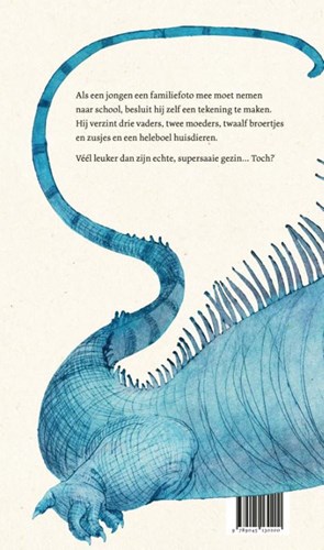 Querido livre illustré iguane famille fantaisie enfants-2