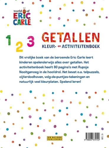 Big Balloon livre de coloriage et d'activités chiffres - Le monde d'Eric Carle-2