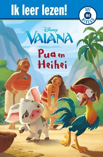 Big Balloon livre pour enfants - Livre de lecture Disney Vaiana Pua et Heihei 5+